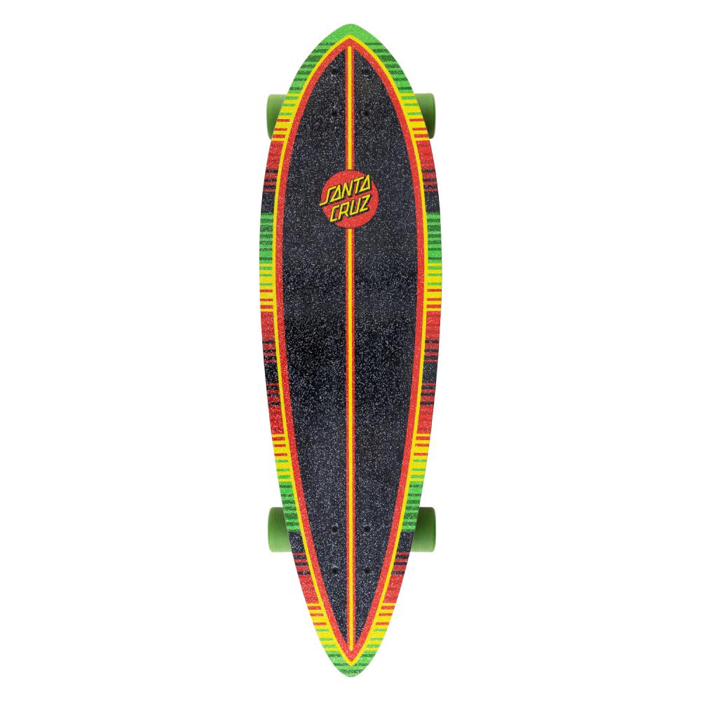 Santa Cruz Serape Dot Pintail Complete Longboard Multi 33 IN