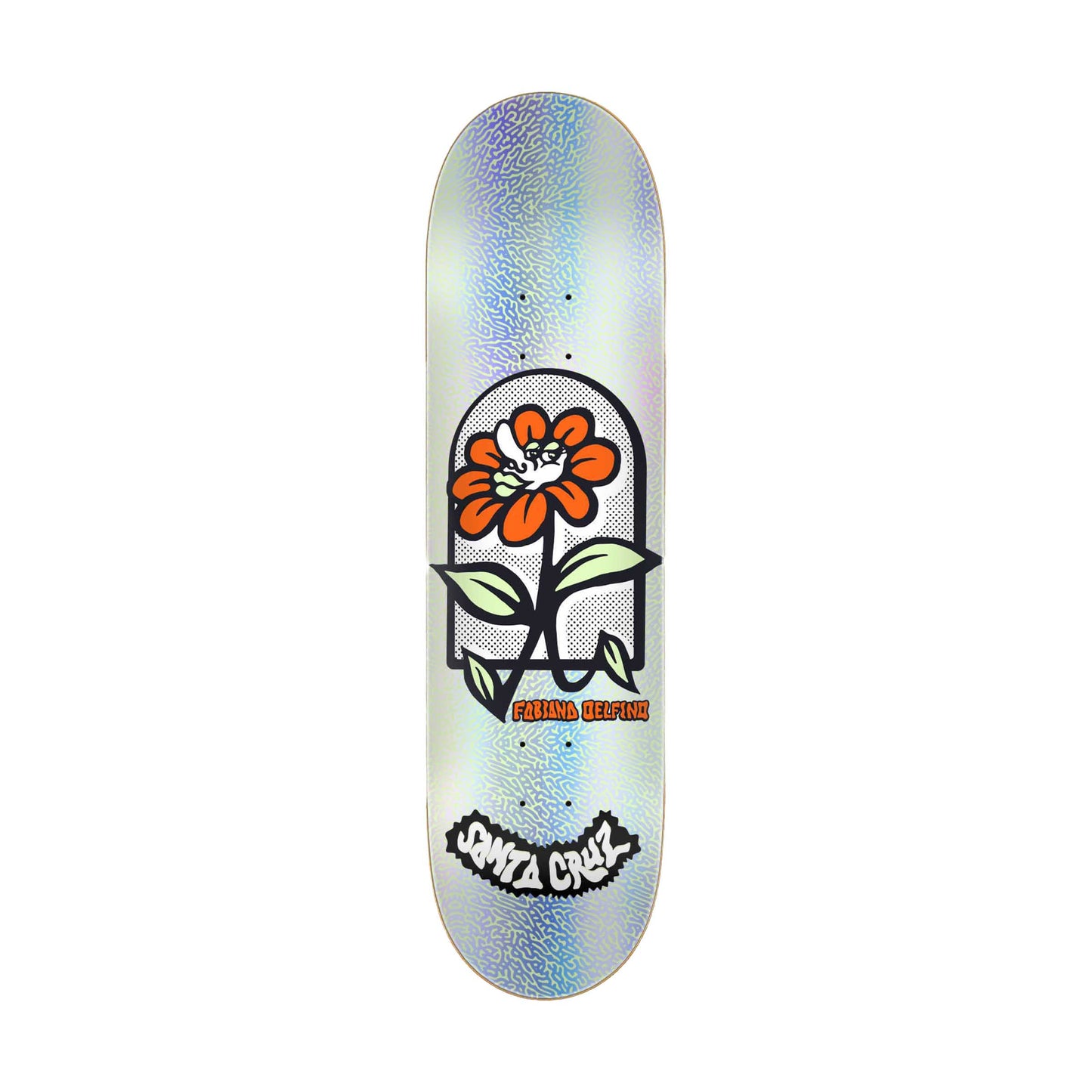 Santa Cruz Pro Deck Delfino Flower Frame FeelBase 8