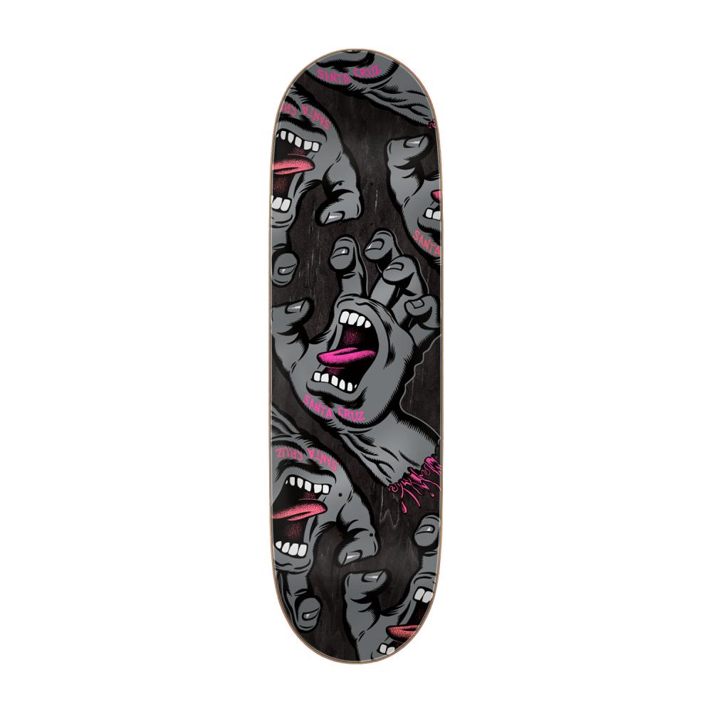 Santa Cruz Team Crowded Hand Skateboard Deck 9"