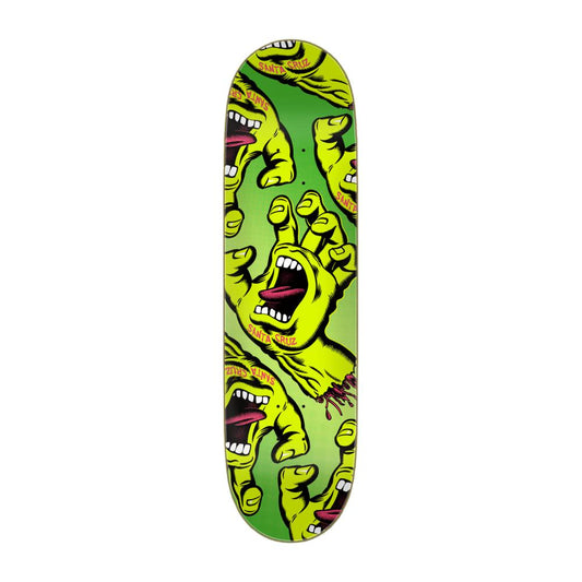 Santa Cruz Team Crowded Hand Skateboard Deck 8.5"