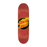Santa Cruz Team Deck Flame Dot ATV Red Skateboard Deck 7.25"