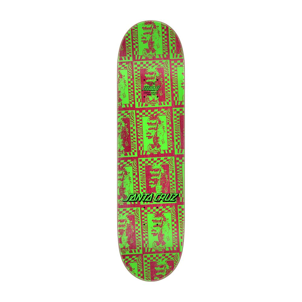 Santa Cruz Check Gremlin FeelBase Skateboard Deck 7.75"