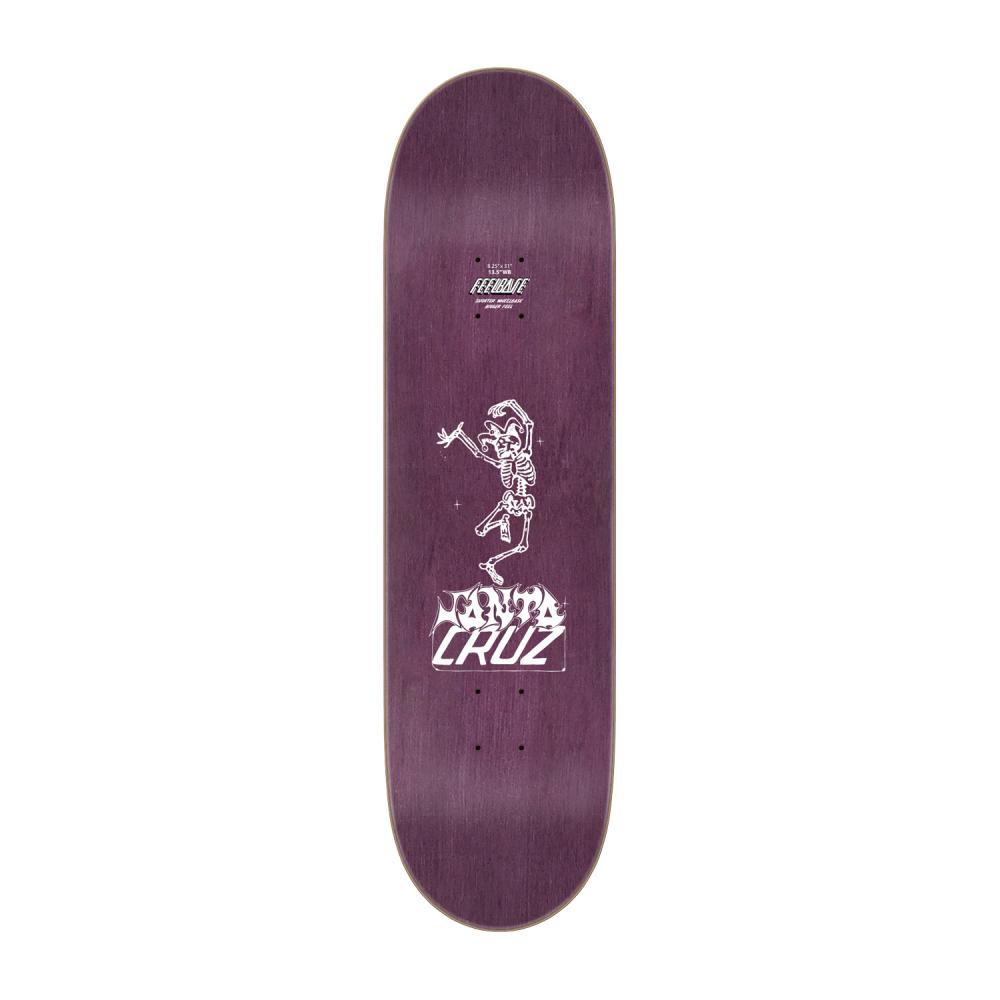 Santa Cruz Delfino Puppet Master FeelBase Skateboard Deck 8"