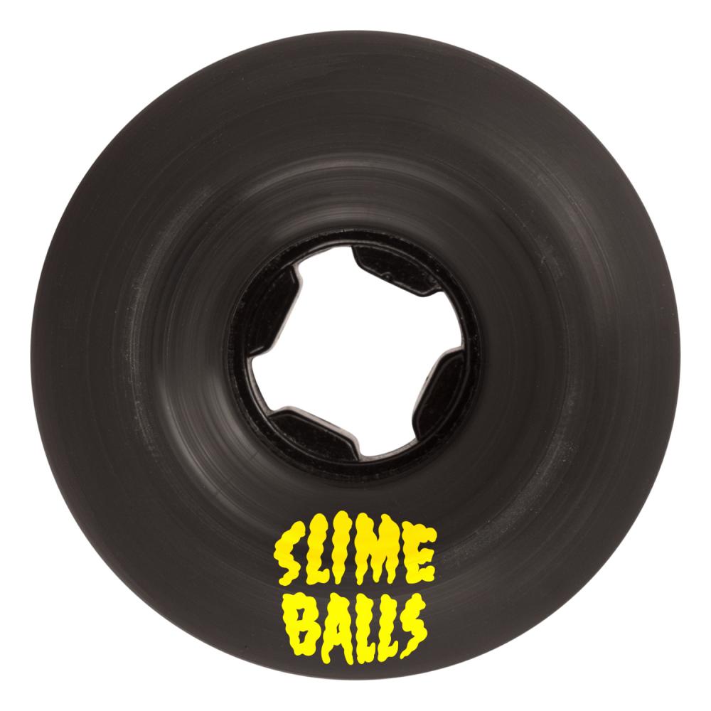 Slime Balls Templeton Vomit 99A 58mm Black Skateboard Wheels (4Pk)