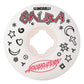 Slime Balls Salba Witchdoctor Chubbies 99A 56mm White Skateboard Wheels (4Pk)
