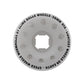 Slime Balls Worm Holes 97A 58mm White Skateboard Wheels (4Pk)