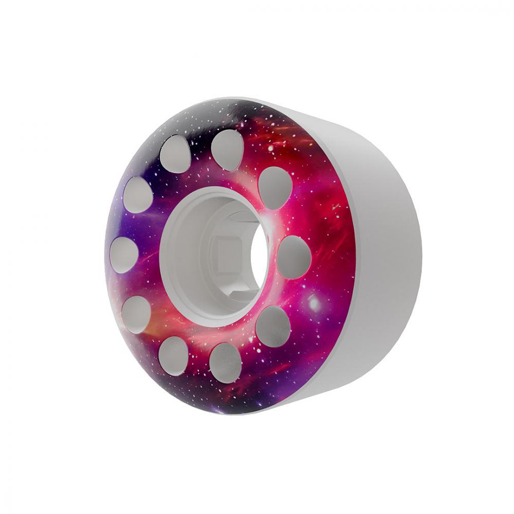 Slime Balls Worm Holes 97A 58mm White Skateboard Wheels (4Pk)