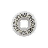 Slime Balls Sour Milk Mini Chubbies 99A 45mm White Skateboard Wheels (4Pk)