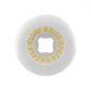 Slime Balls Sam Hitz Full Combo  99A 56mm White Skateboard Wheels (4Pk)