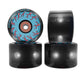 Slime Balls Prayer Candle Light Ups OG 66mm Black Skateboard Wheels (4Pk)