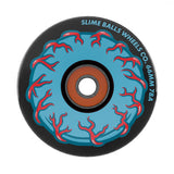 Slime Balls Prayer Candle Light Ups OG 66mm Black Skateboard Wheels (4Pk)