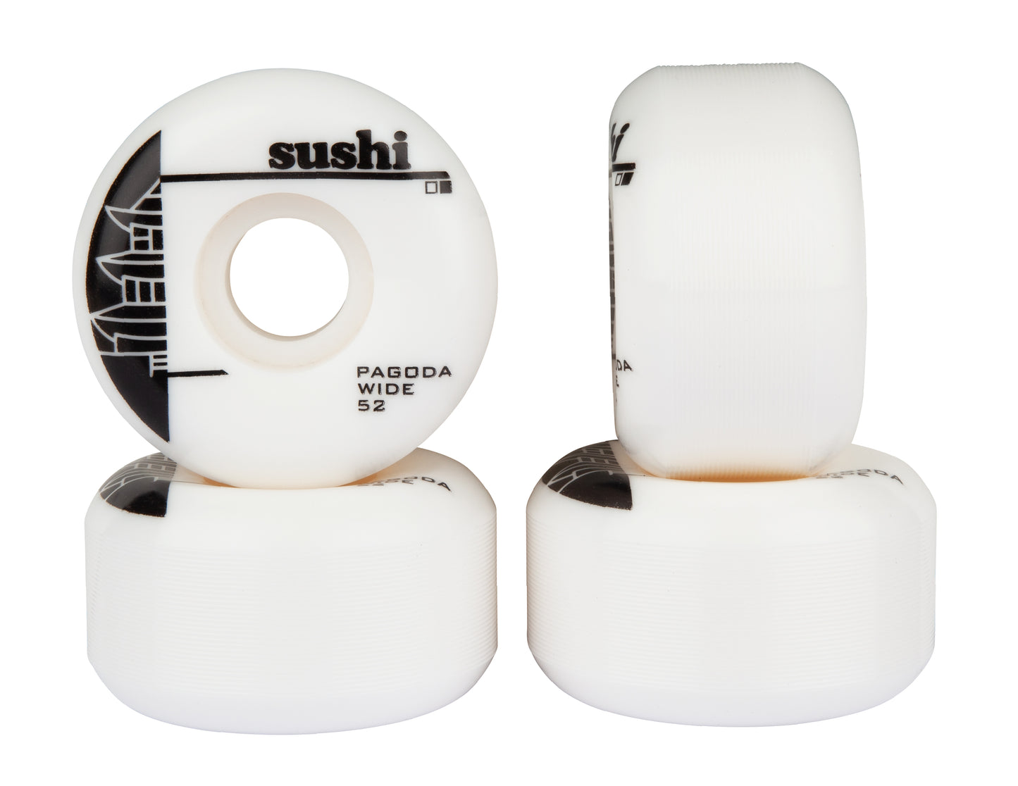 Sushi Wheels Pagoda Wide  52