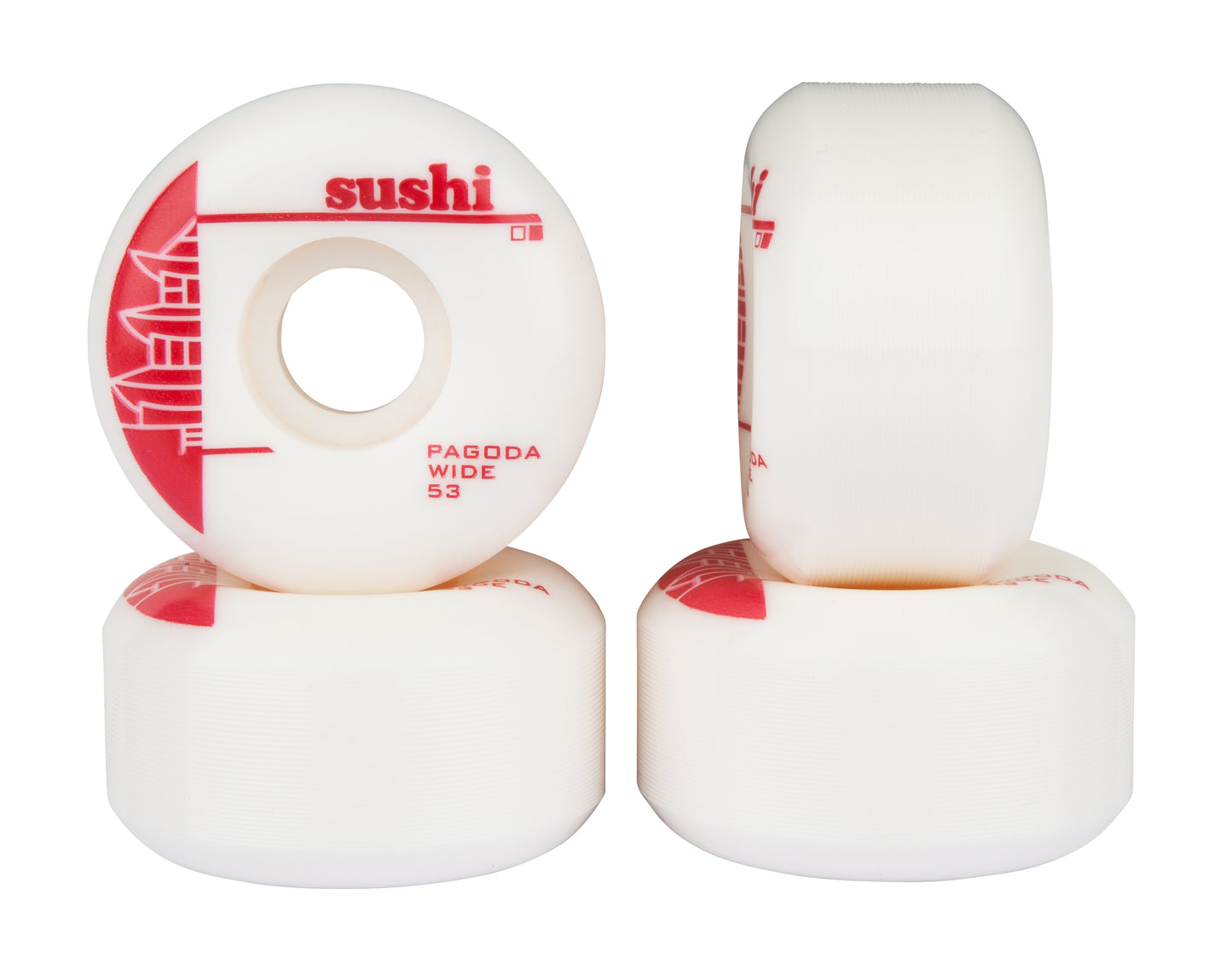 Sushi Wheels Pagoda Wide  53