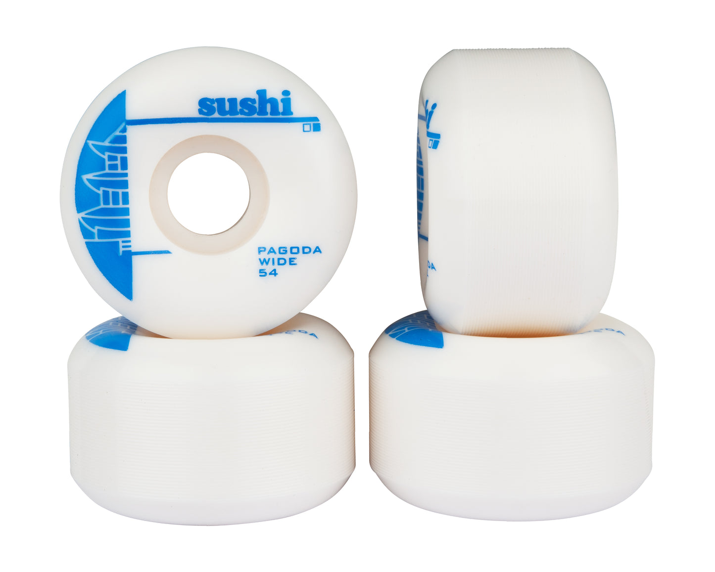 Sushi Wheels Pagoda Wide  54