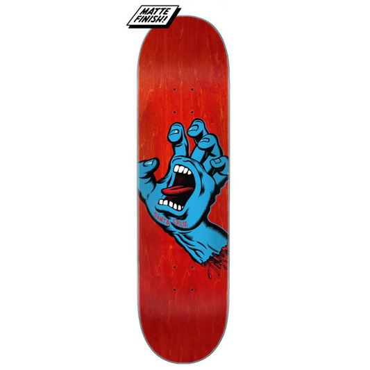 Santa Cruz Logo Deck Screaming Hand 8