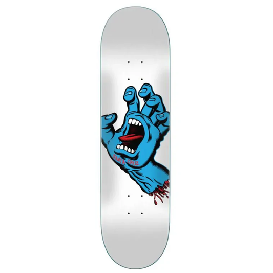 Santa Cruz Logo Deck Screaming Hand 8.25