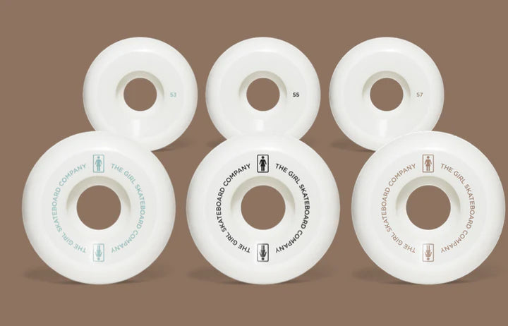 Girl Clean OG Conical Skateboard Wheels 55mm 99D
