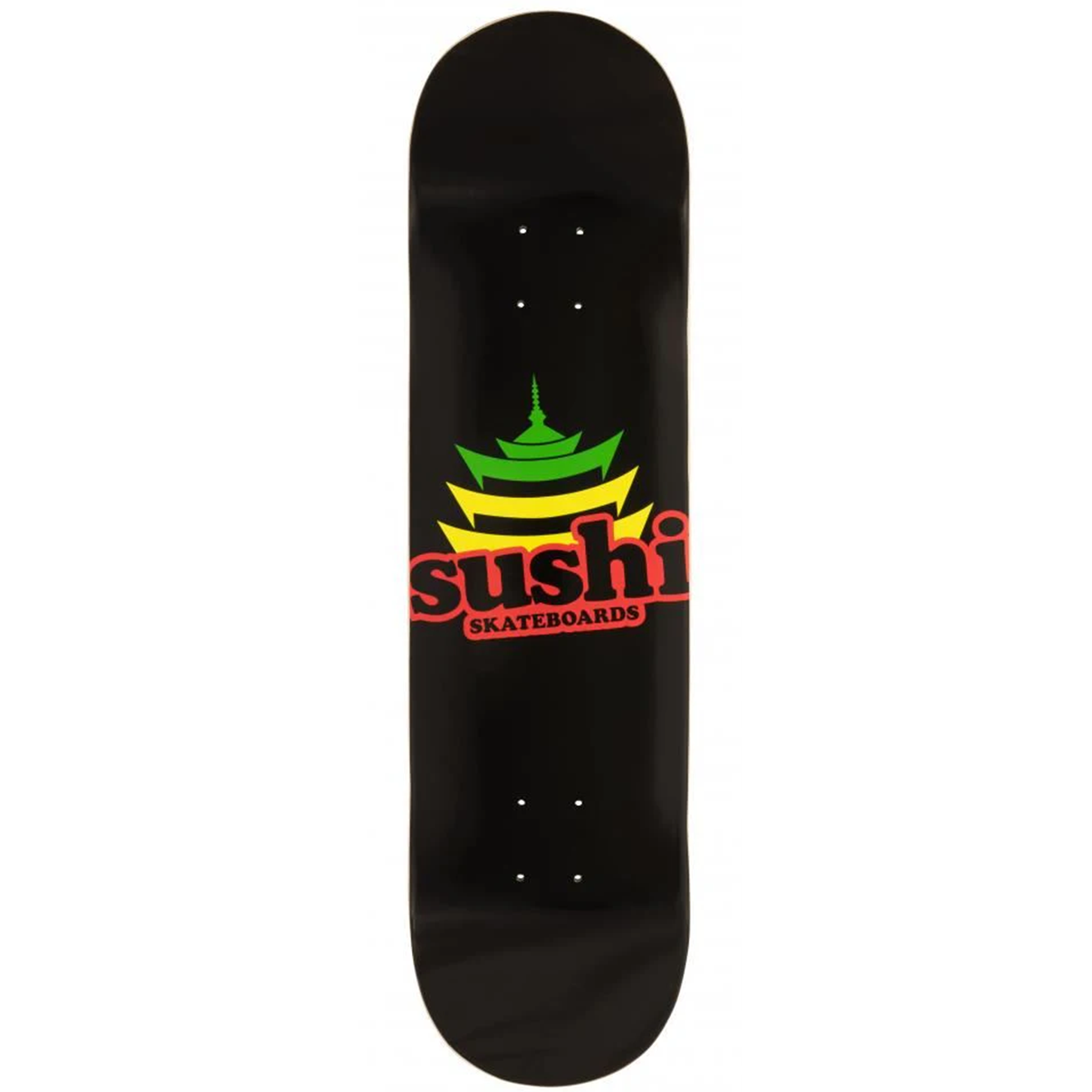 Sushi Deck Pagoda Logo 8.125
