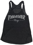 Thrasher Girls Magazine Racerback Vest Black