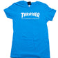 Thrasher Girls Skate Mag Logo T-Shirt Teal
