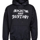 Thrasher Skate & Destroy Hooded Sweatshirt Black