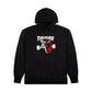 Thrasher x Spitfire Thrash & Burn Hooded Sweatshirt Black
