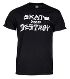 Thrasher Skate & Destroy Long T-Shirt Black
