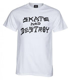 Thrasher Skate & Destroy T-Shirt White