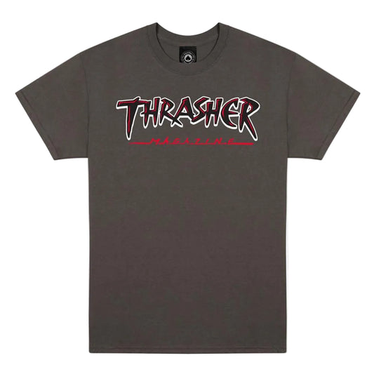 Thrasher Slash T-Shirt Charcoal