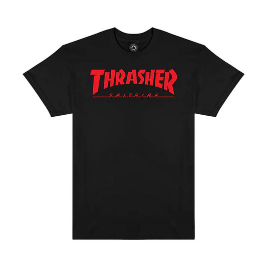 Thrasher X Spitfire Big Head Jake T-Shirt Black