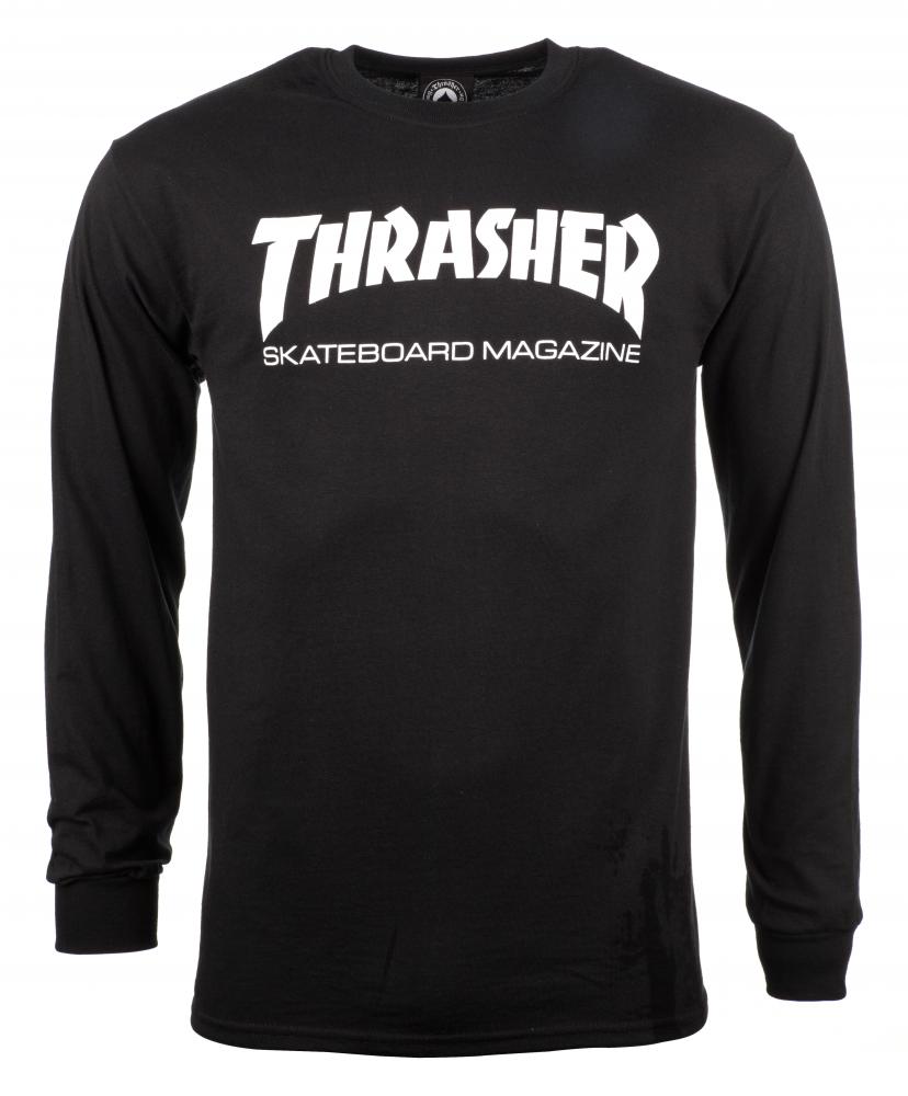 Thrasher Skate Mag Long Sleeve T-Shirt  Black