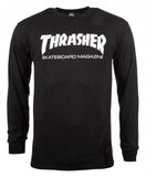 Thrasher Skate Mag Long Sleeve T-Shirt  Black