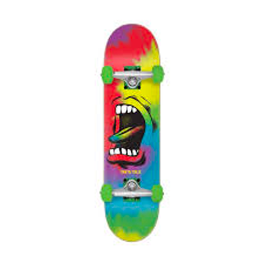 Santa Cruz Big Mouth Tie Dye Full Complete Skateboard – 8.0″