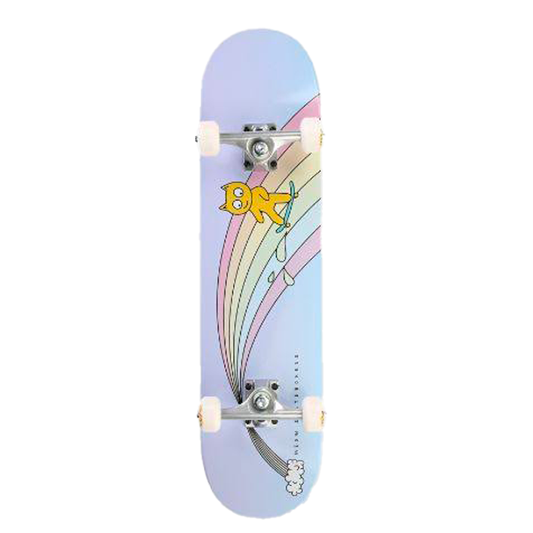 Meow Over The Rainbow Fade Complete Skateboard - 7.5"