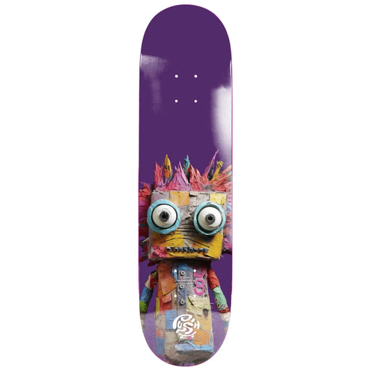 Push Big Rag Doll FP Incomplete Skateboard Purple 7.5"