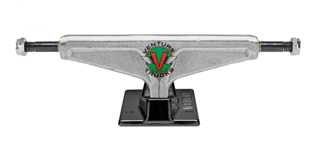 Venture V Hollow OG Wings Polished/Black Low Skateboard Trucks (Pair)