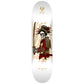 Powell Peralta Sakura Yosozumi Onna-Bugeisha Flight Skateboard Deck 8.25" White/Gold Foil