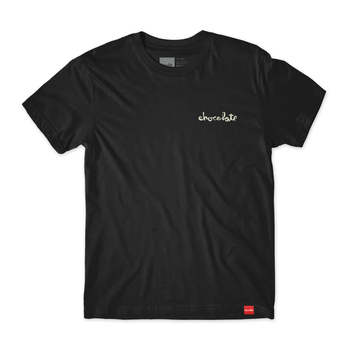 Chocolate Reflective Chunk Tee Black
