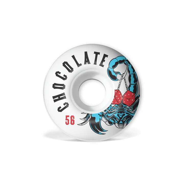 Chocolate Scorpion Dice Staple Skateboard Wheels 56mm 99D
