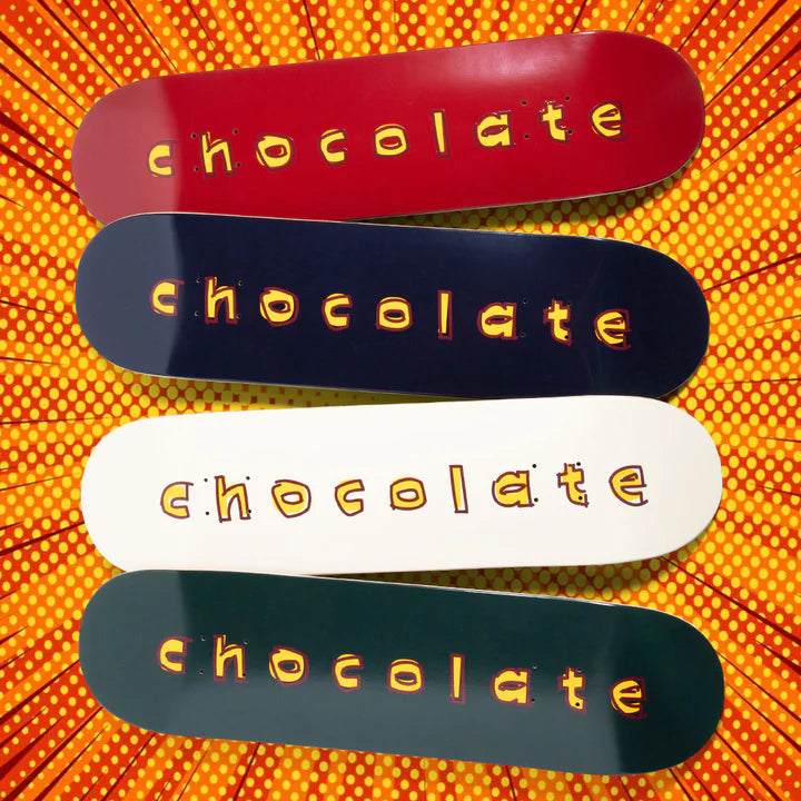 Chocolate Skateboard Deck Comic Carl Aikens 8"