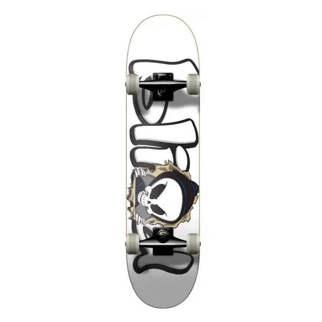 Blind Classic Bust Out Reaper Complete Skateboard White 8.25"