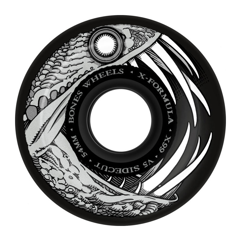 BONES™ Dark Waters X-Formula 55mm 99A V5 (Sidecut) Black