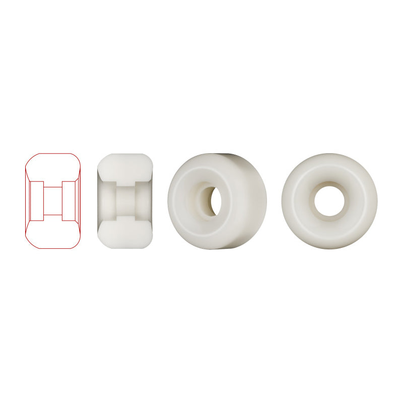 Powell-Peralta™ Dragon Formula Pro • Spencer Semien • Nano Rat • 52mm x 30mm • 93A • V5 • Off White