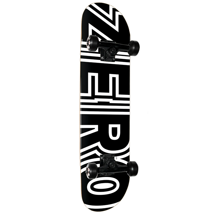 Planche à roulettes complète Zero Bold Blk/Wht 7.75"