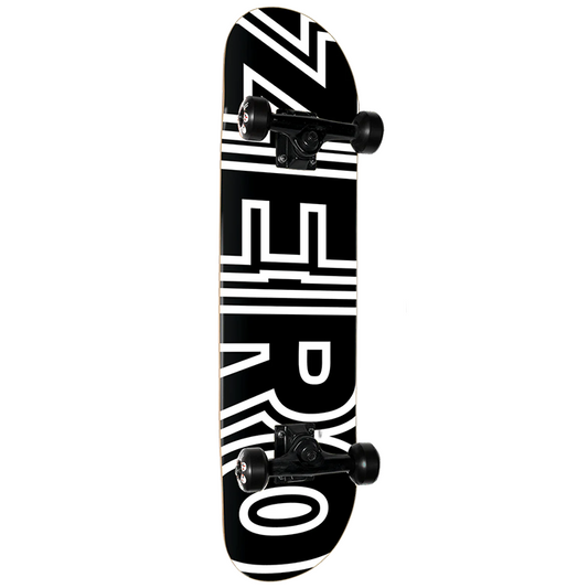Zero Bold Complete Skateboard Blk/Wht 7.75"