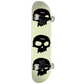 Zero Complete Skateboard 3 Skull Glow in the Dark 8"