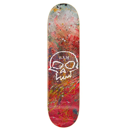 Zero Skateboard Deck Bam Single Skull 8.5"