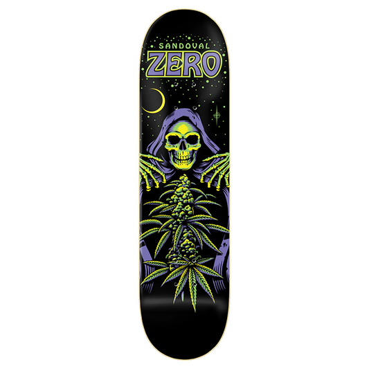Zero Skateboard Deck Grimm Reefer Sandoval 8.5"