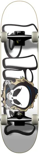 Blind Classic Bust Out Reaper Complete Skateboard White 8.25"