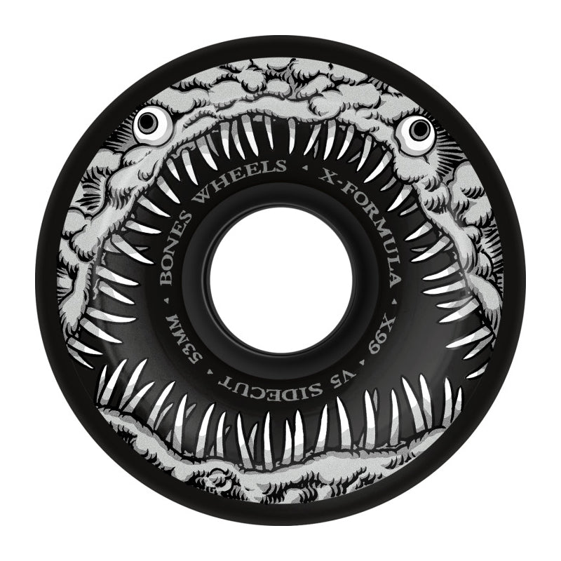 BONES™ Dark Waters X-Formula 53mm 99A V5 (Sidecut) Black